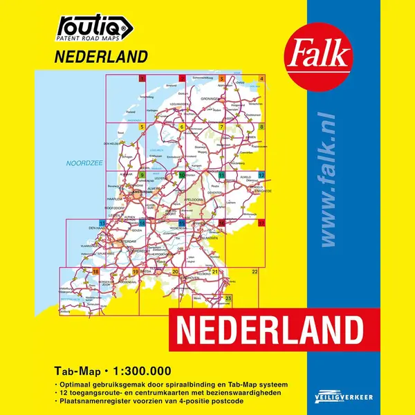 Routiq - Routiq Autokaart Nederland Tab Map thumbnail