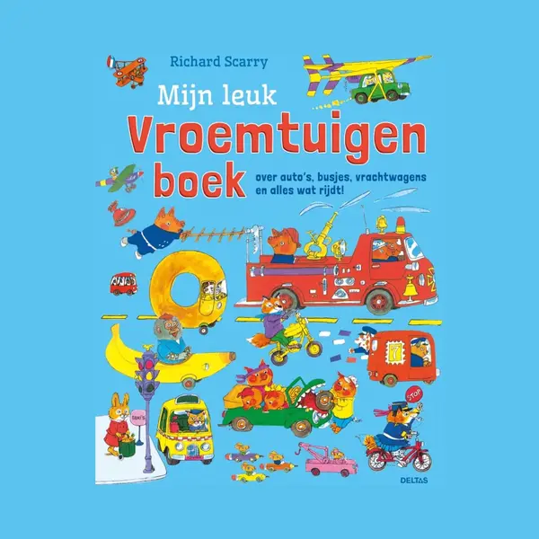 Scarry Mijn Leuk Vroemtuigenboek thumbnail