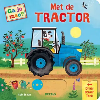 Deltas Boekje - Met De Tractor - Vanaf 1 Jaar