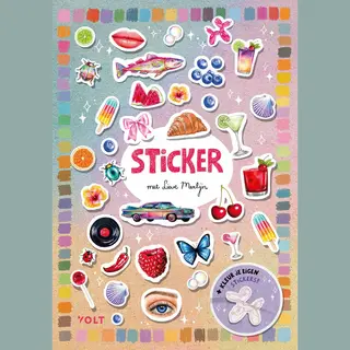 Sticker Met Lieve Merlijn