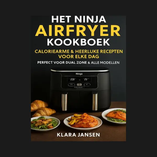 Bookmundo Het Ninja Airfryer Kookboek - Caloriearme &, Heerlijke Recepten Voor Elke Dag Perfect Voor Dual Zone &, Alle Modellen thumbnail