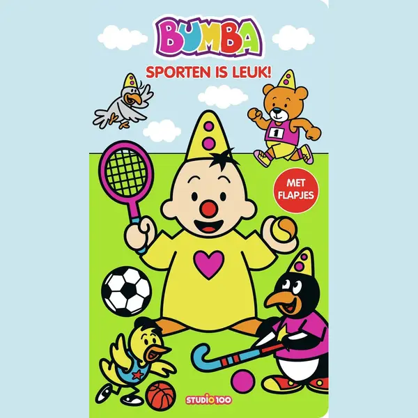 Bumba Kartonboek Met Flapjes (lang) - Sporten Is Leuk! thumbnail