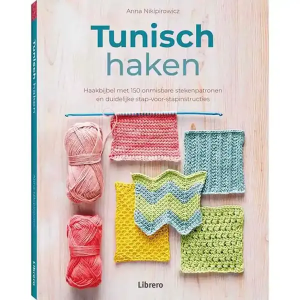 Tunisch Haken Boek - 150 Stekenpatronen Voor Beginners En Gevorderden thumbnail