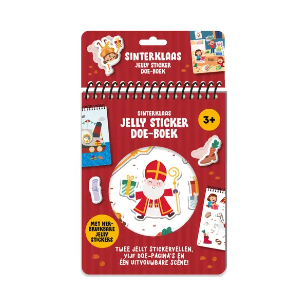 Sinterklaas Jelly Stickerboek Doeboek thumbnail