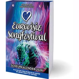 Interstat Songfestival Scheurkalender 2026