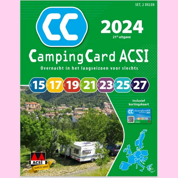 Acsi Campinggids - CampingCard Acsi 2024 Nederlands thumbnail