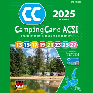 CampingCard Acsi 2025 (set) / Acsi Campinggids