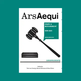 Jurisprudentie Staats- En Bestuursrecht 1879-2025 / Ars Aequi Jurisprudentie