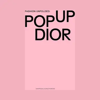 Thames & Hudson Fashion Unfolded, Pop-Up Dior