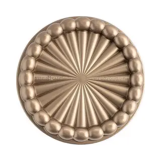 Nordic Ware 83577 Charlotte Taartvorm, Goudkleurig, Eén Maat