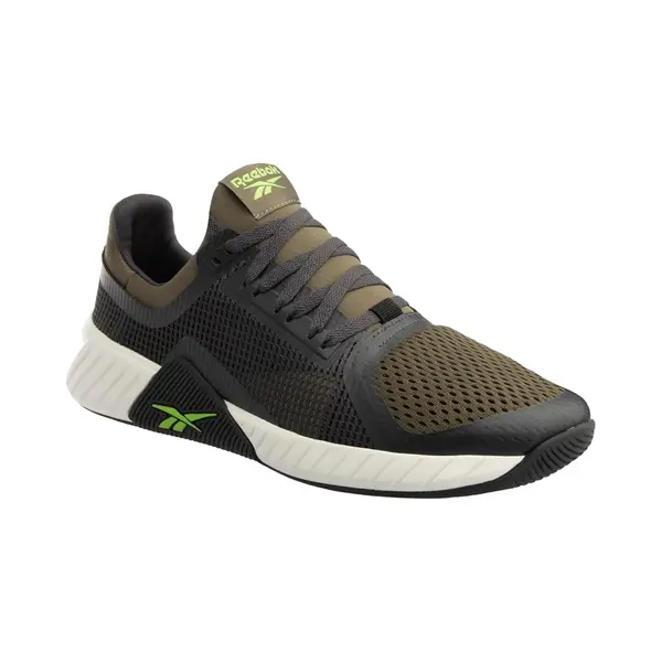 Reebok Flip Charge Grape Leaf Jet Black Lime Heren Sportschoenen - Zwart - Groen thumbnail