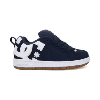Dc Shoes Dc Sneakers Court Graffik Kid's Sneakers - Blue - Size 3 - Suede