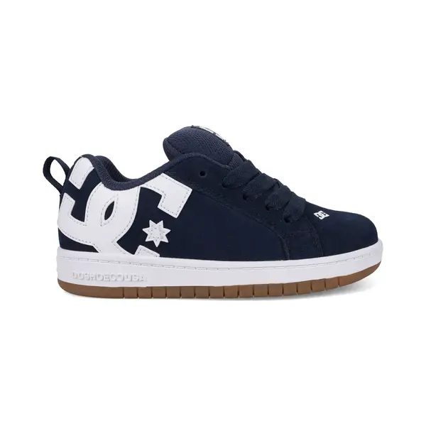 Dc Shoes Dc Sneakers Court Graffik Kid's Sneakers - Blue - Size 3 - Suede thumbnail