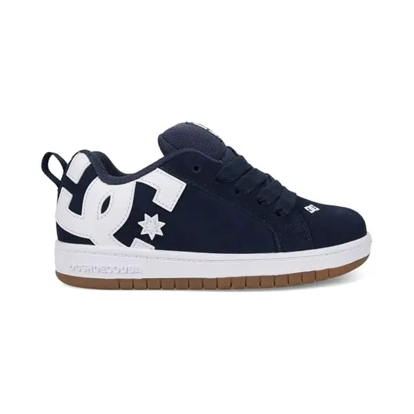 Dc Shoes Dc Sneakers Court Graffik Kid's Sneakers - Blue - Size 6 - Suede thumbnail