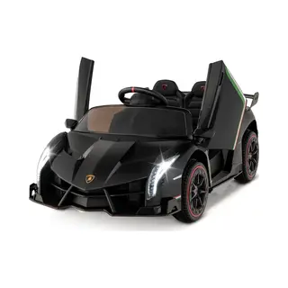 Costway Lamborghini Elektrische Auto Voor Kinderen, Kindervoertuig Met 2, 4 G Afstandsbediening, Led-koplamp En Claxon En Muziek, Elektrisch Voertuig