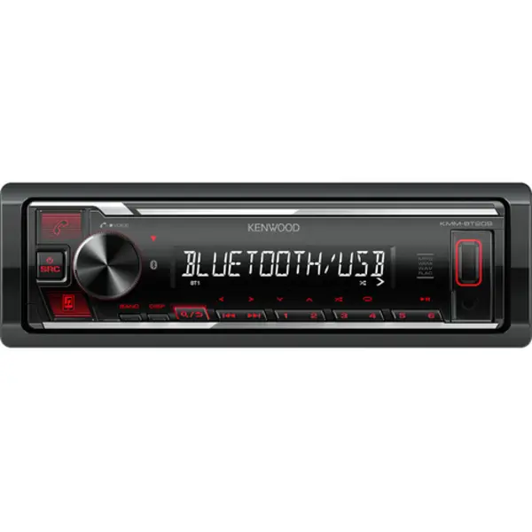 Kenwood Kmm-BT209 autoradio Zwart 200 W Bluetooth thumbnail