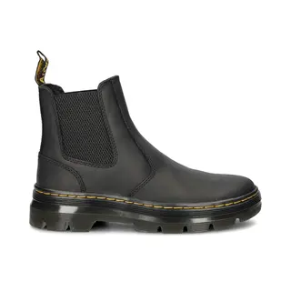 Dr Martens For Man. 26002001 Embury Black Wyoming Leather Ankle Boots Black (040), Flat, None, Casual
