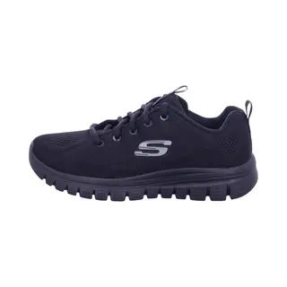 Skechers Graceful Shoes - Get Connected Glossy Black Women - 39