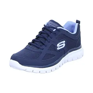 Skechers Sneakers Laag 'Burns Agoura' Navy / Wit