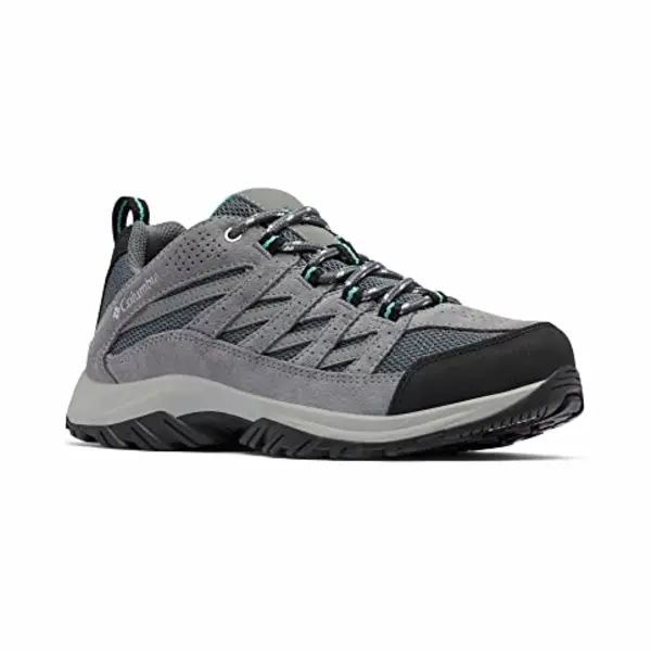 Columbia Women's Crestwood Low Rise Hiking Shoes, Grey (Graphite X Pacific Rim), 5 Uk thumbnail