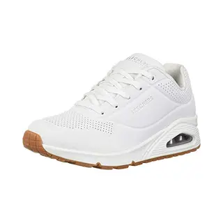 Skechers Uno Damessneakers, Wit.