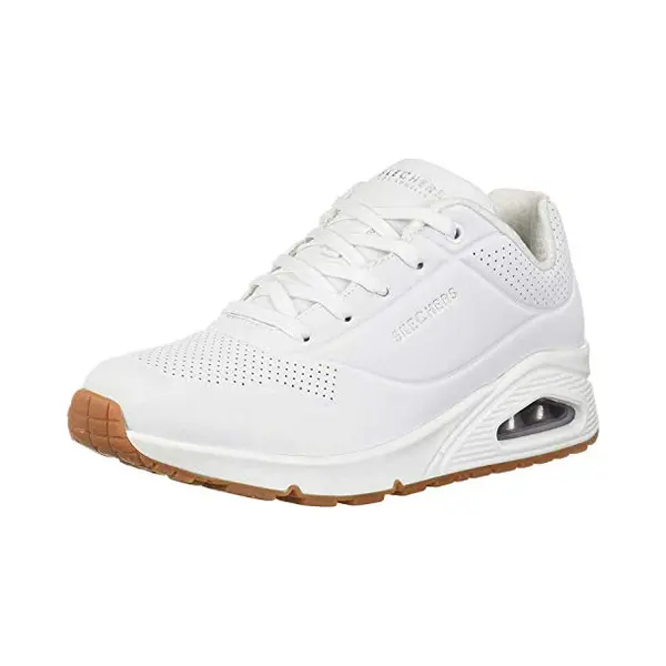 Skechers Uno Damessneakers, Wit. thumbnail