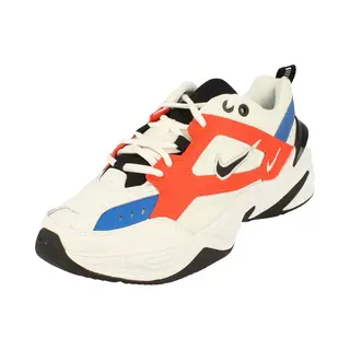 Nike W M2k Tekno, Damen Sneakers, Mehrfarbig (Summit White/Black/Team Orange 001), 40 Eu