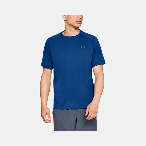 Under Armour Ua Tech 2.0 Short Sleeve Tee Heren Sportshirt - Royal thumbnail