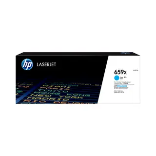 Hp LaserJet 659X originele high-capacity cyaan Lj tonercartridge