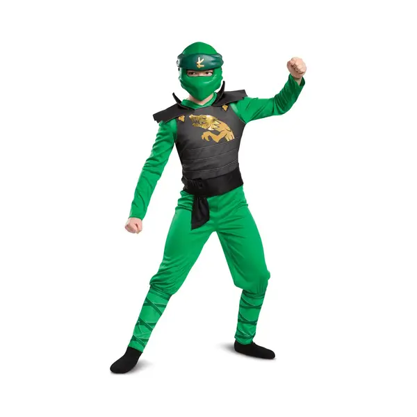 Disguise Lego - Ninjago, Lloyd Legacy Jumpsuit Classic, Maat S (4-6 Jaar), Jongens thumbnail