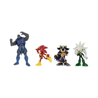Jakks Pacific Dc X Sonic The Hedgehog - Figure 5 Power Vs Speed 4-pack (429094)