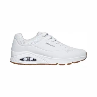 Skechers, Mannen, Sneakers, Veterschoenen, Wit, (46)