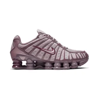 Nike Shox Tl Baskets Pour Femme, Pumice Night Maroon 200, 42 Eu