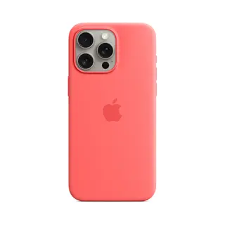 Apple iPhone 15 Pro Max Silicone Case with MagSafe - Guava