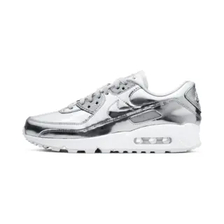 Nike Air Max 90 Damen Sneaker - Grau - Größe 40 - Leder, Textil