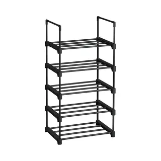 Songmics LSA005B02 Schuhorganisator Offen Schwarz