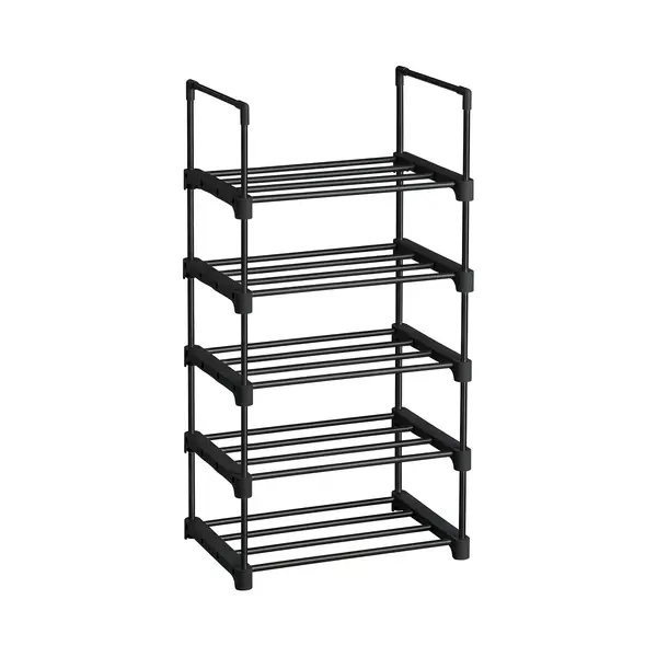 Songmics LSA005B02 Schuhorganisator Offen Schwarz thumbnail