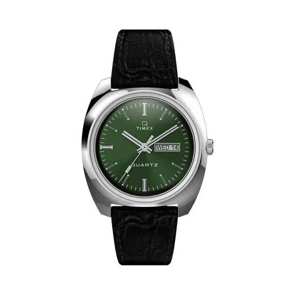 Timex Quarzuhr Q Timex, (1-tlg., Not A Set – Not Applicable To This Product), Quarz Analog thumbnail