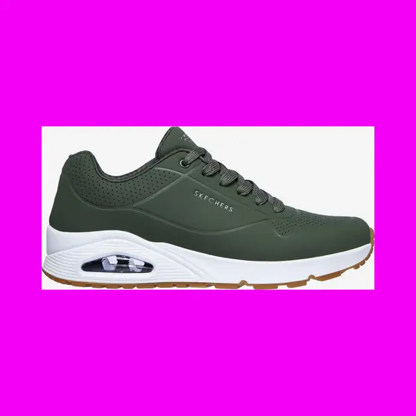 Skechers Uno Mens Olv Olive Green Mens Trainers 52458 In A Plain Man-made In Size 11 thumbnail