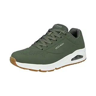 Skechers Uno - Stand On Air - Heren Sneakers - Olijfgroen