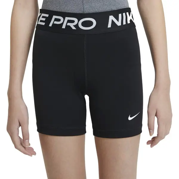 Nike Pro Girls' Shorts - Black - Polyester/Elastane thumbnail