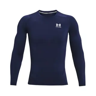 Under Armour Ua Hg Armour Comp Ls - Long Sleeve - Tops - Midnight Navy/White - Size, Xl