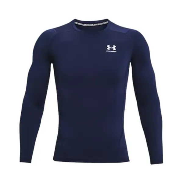 Under Armour Ua Hg Armour Comp Ls - Long Sleeve - Tops - Midnight Navy/White - Size, Xl thumbnail