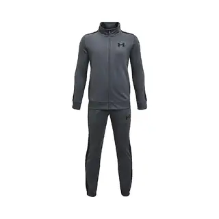 Under Armour Ua Rival Knit Track Suit-Gry Jongens Trainingspak - Pitch Grijs - Zwart