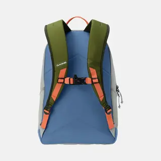 Dakine Grom Rucksack Für Erwachsene, 23 L, Unisex, Zerkleinertes Basilikum / Stein / Pulver-Ton / Silberfutter, M, Grom 23L Rucksack