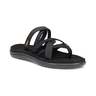 Teva Women's W Voya Zillesa Sandal, Mahani Black, 6 Uk