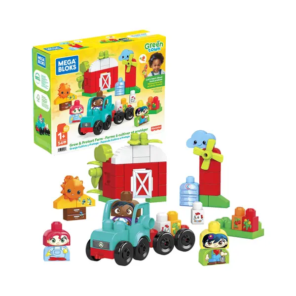 Mega Bloks Groene Stad Ecoboerderij thumbnail
