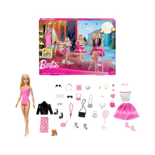 Barbie Advent Calendar Doll and Accessories
