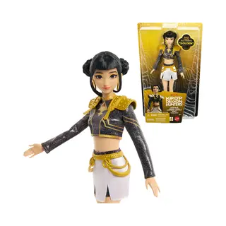 Mattel KPop Demon Hunters Huntr/X Zoey “Golden” Singing Doll in Removable Outfit & 5 Posable Joints