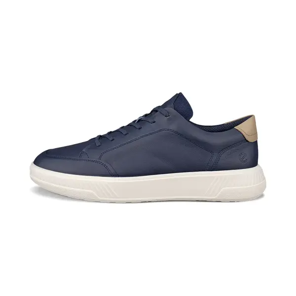 Ecco Move M Navy Leather Mens Comfort Shoes 551604-61375 In A Plain Full Grain Leather In Size 45 thumbnail